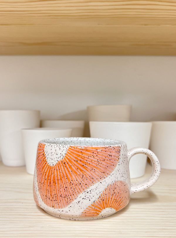 Mug - Orange Pink Coral 18