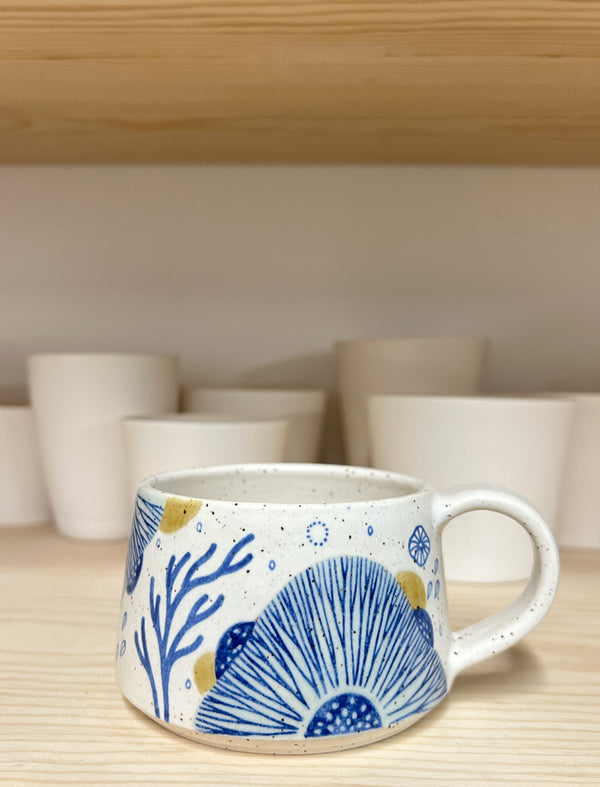 Mug - Floral with Green 47