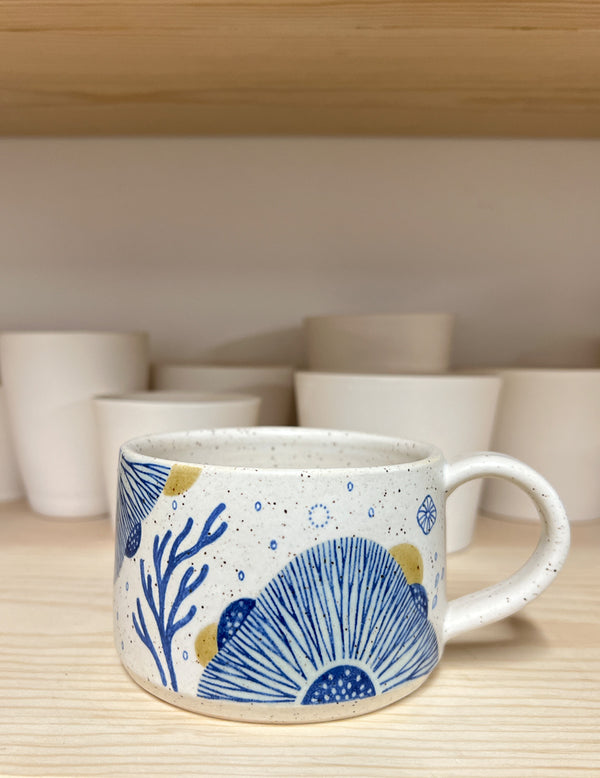 Mug - Floral with Green 51