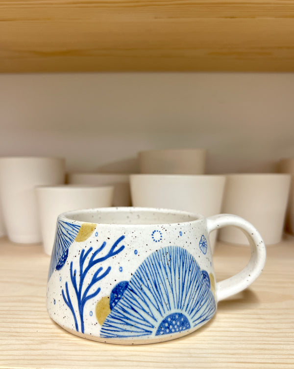 Mug - Floral with Green 53