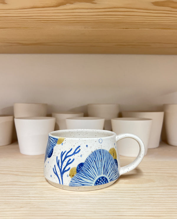 Mug 20 - Floral II with Green